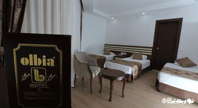 نمای کلی اتاق تریپل هتل اولبیا